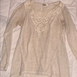 Oatmeal colored women’s top